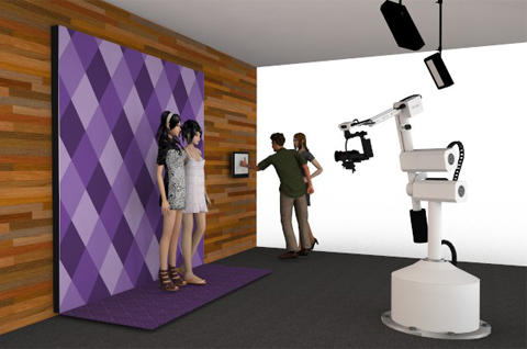 Robot Installation Video Booths